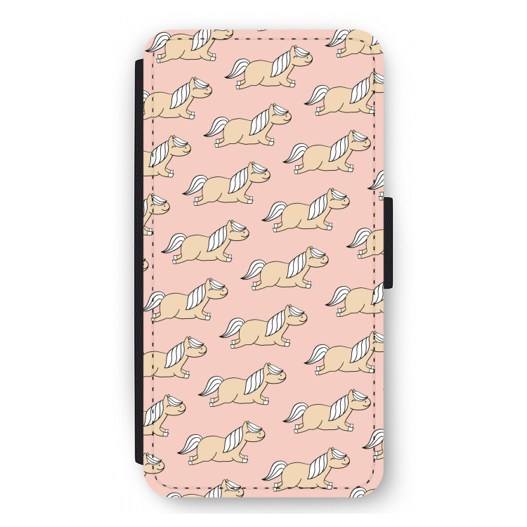 Ponys: iPhone 11 Pro Max Flip Hoesje