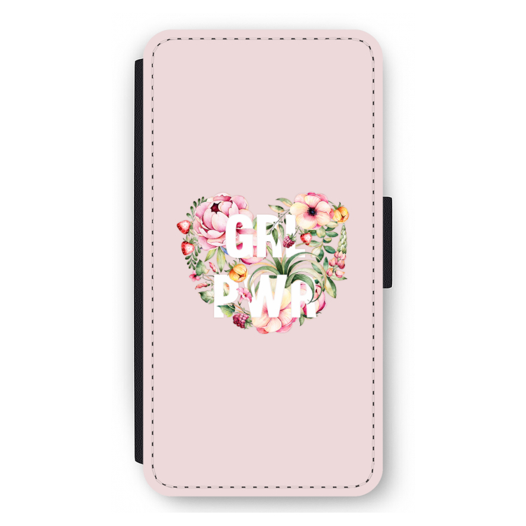 GRL PWR Flower: iPhone 11 Pro Max Flip Hoesje