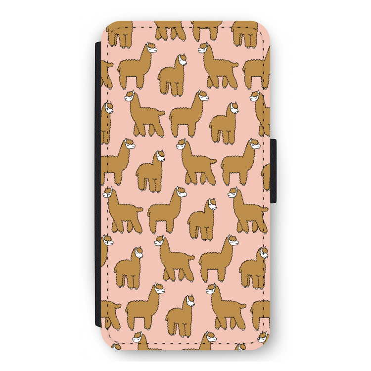 Alpacas: iPhone 11 Pro Max Flip Hoesje