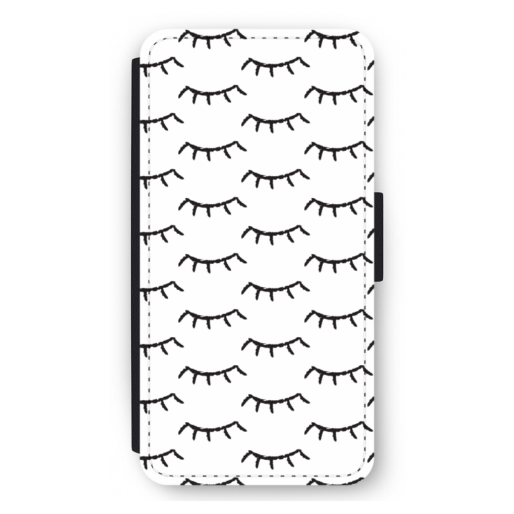 Wimpers: iPhone 11 Pro Max Flip Hoesje