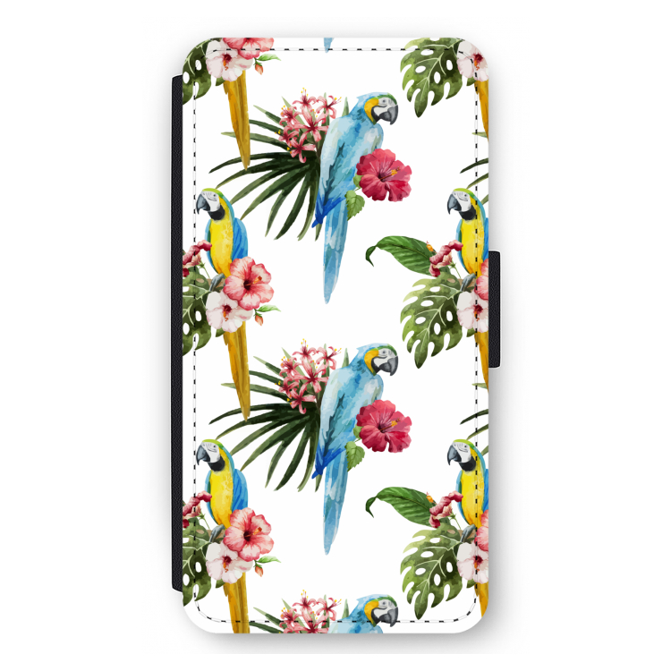 Kleurrijke papegaaien: iPhone 11 Pro Max Flip Hoesje