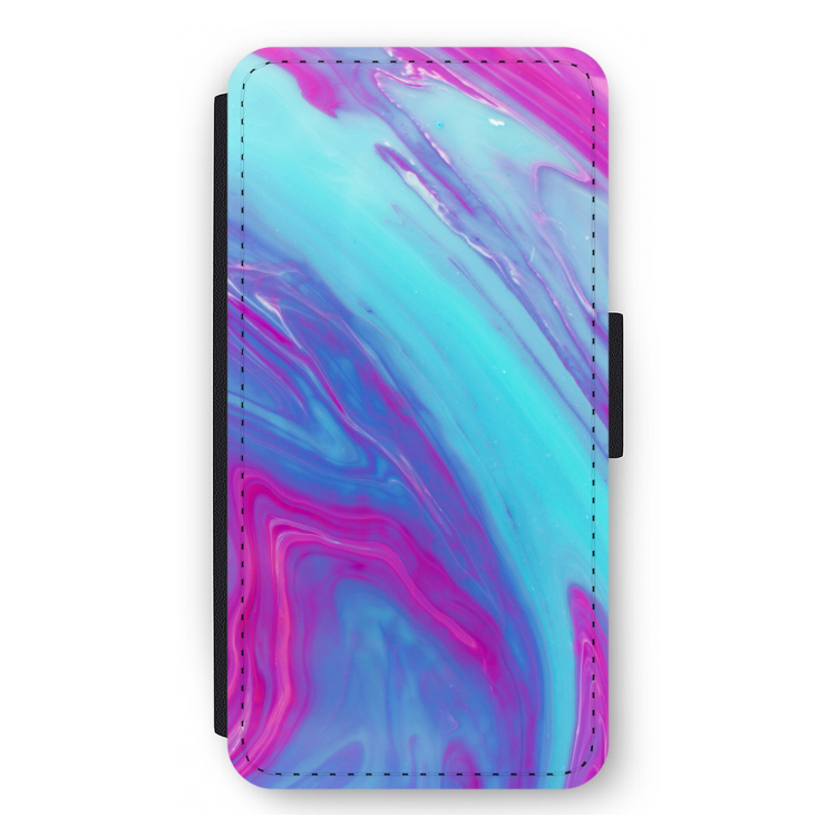 Zweverige regenboog: iPhone 11 Pro Max Flip Hoesje
