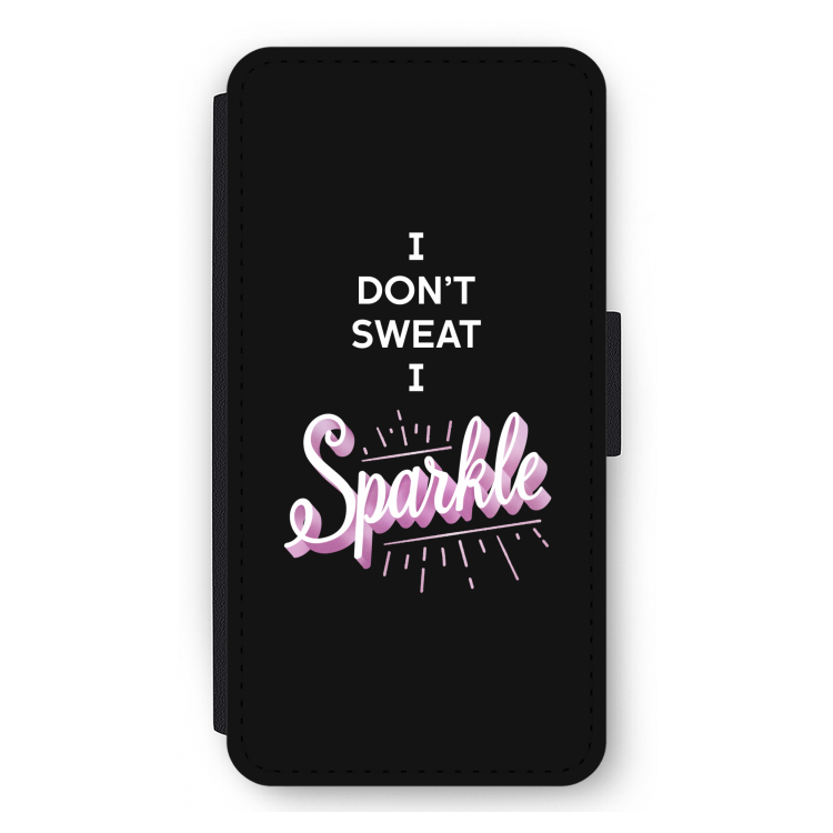 Sparkle quote: iPhone 11 Pro Max Flip Hoesje