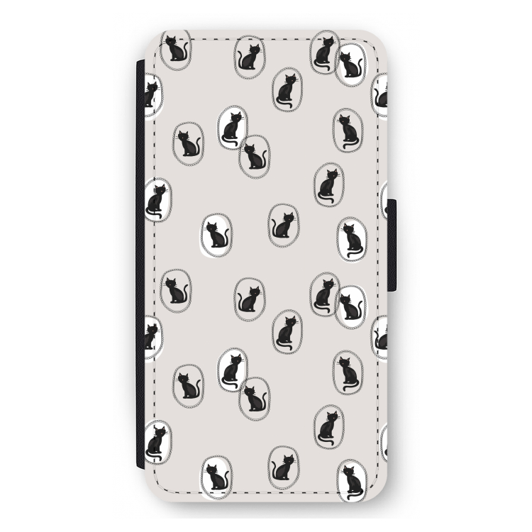 Miauw: iPhone 11 Pro Max Flip Hoesje