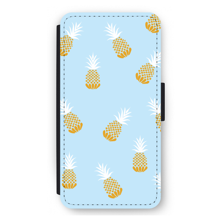 Ananasjes: iPhone 11 Pro Max Flip Hoesje