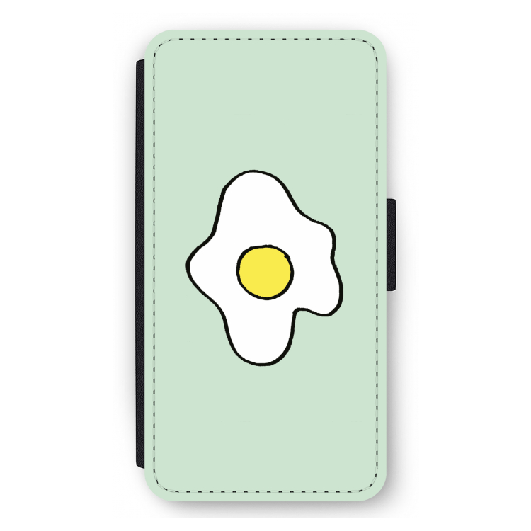 Spiegelei: iPhone 11 Pro Max Flip Hoesje