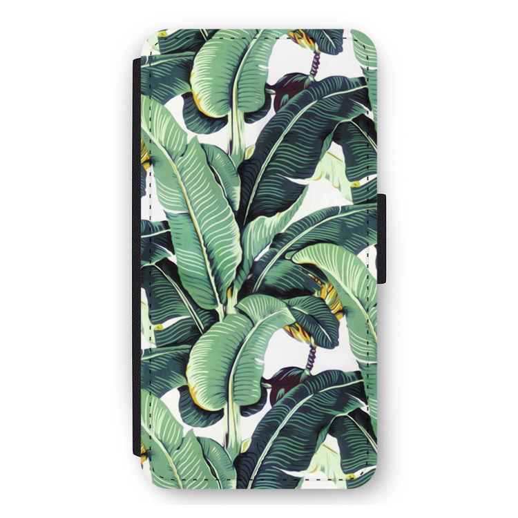 Bananenbladeren: iPhone 11 Pro Max Flip Hoesje