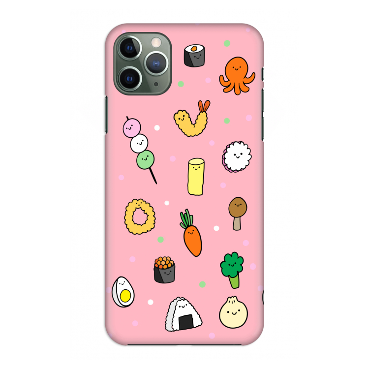 CaseCompany Happy bento friends: Volledig geprint iPhone 11 Pro Max Hoesje