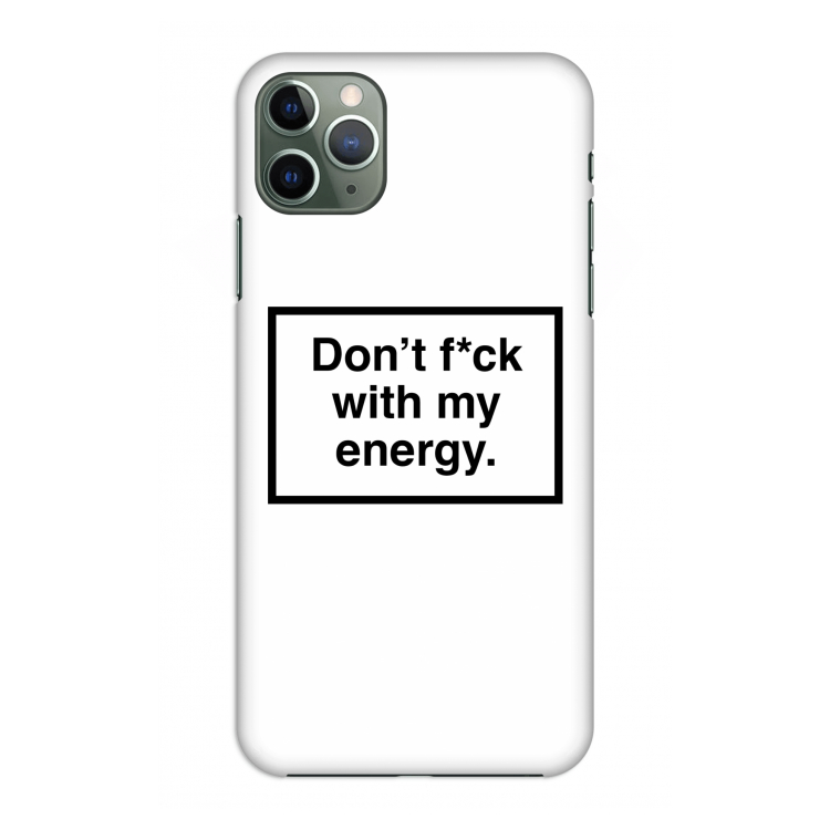 My energy: Volledig geprint iPhone 11 Pro Max Hoesje