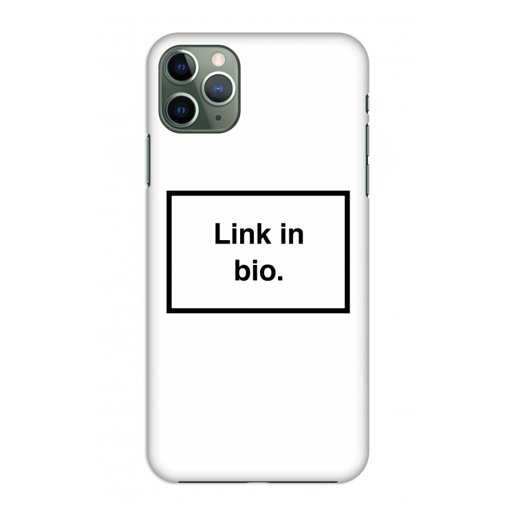 Link in bio: Volledig geprint iPhone 11 Pro Max Hoesje