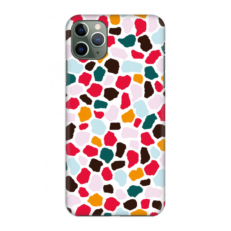CaseCompany Colored Giraffe: Volledig geprint iPhone 11 Pro Max Hoesje