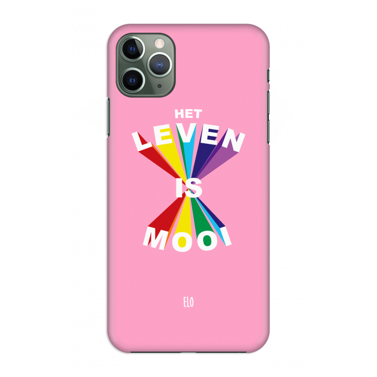 Het Leven Is Mooi: Volledig geprint iPhone 11 Pro Max Hoesje