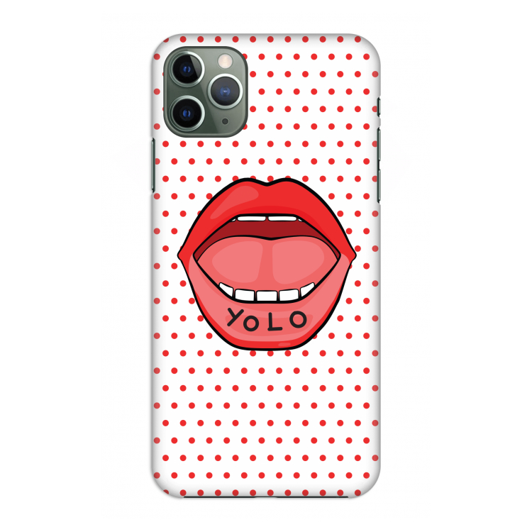 Yolo Denise: Volledig geprint iPhone 11 Pro Max Hoesje