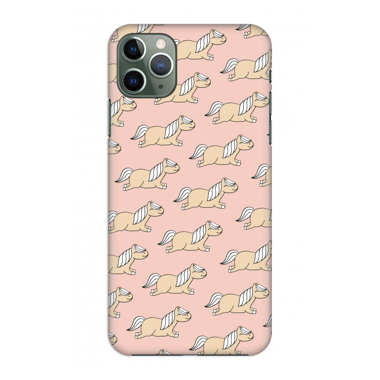Ponys: Volledig geprint iPhone 11 Pro Max Hoesje