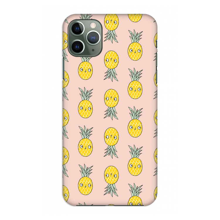 CaseCompany Ananas: Volledig geprint iPhone 11 Pro Max Hoesje
