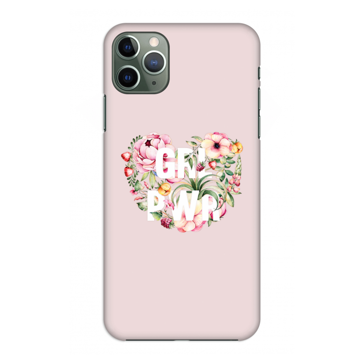 CaseCompany GRL PWR Flower: Volledig geprint iPhone 11 Pro Max Hoesje