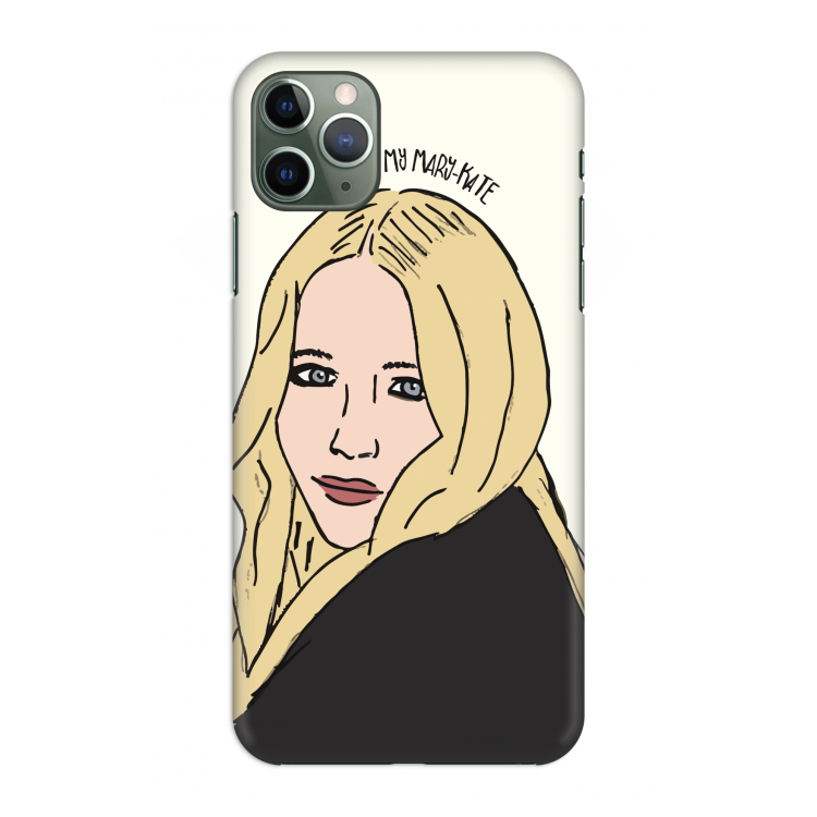 Mary Kate: Volledig geprint iPhone 11 Pro Max Hoesje