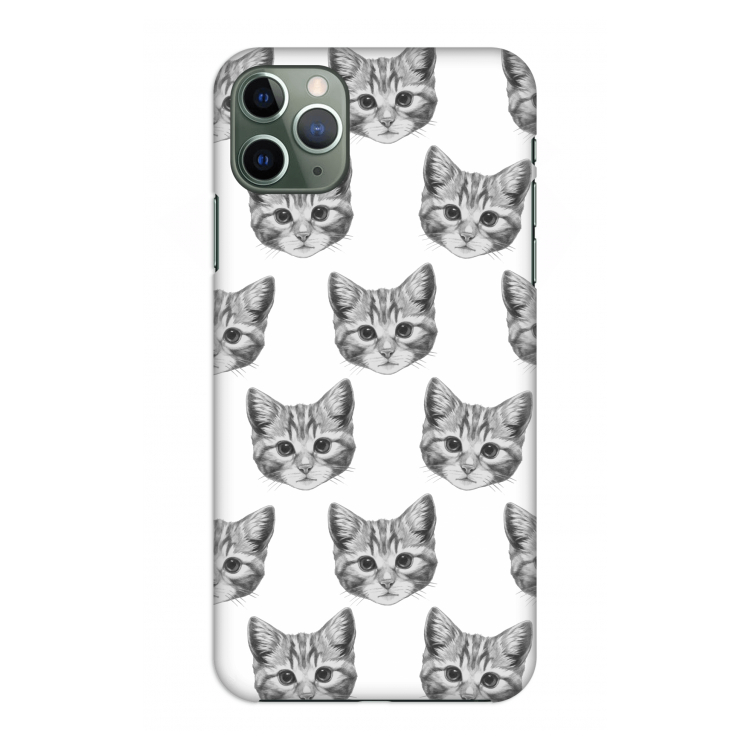 Kitten: Volledig geprint iPhone 11 Pro Max Hoesje