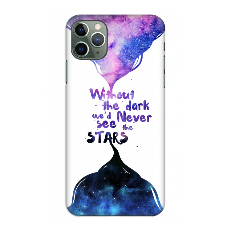 Stars quote: Volledig geprint iPhone 11 Pro Max Hoesje