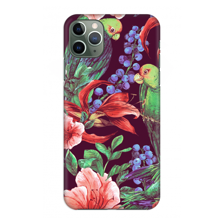 Papegaaien: Volledig geprint iPhone 11 Pro Max Hoesje