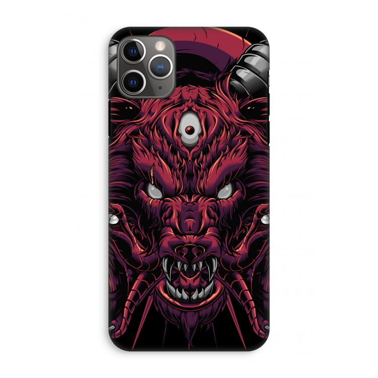 Hell Hound and Serpents: iPhone 11 Pro Max Tough Case