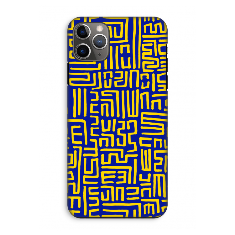 Majorelle Blue Print: iPhone 11 Pro Max Tough Case