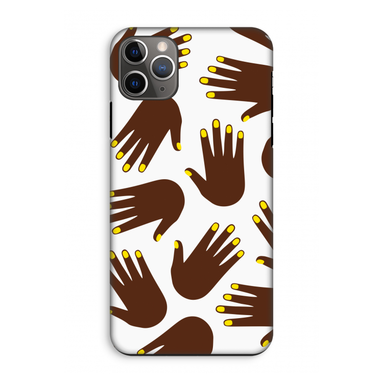 Hands dark: iPhone 11 Pro Max Tough Case