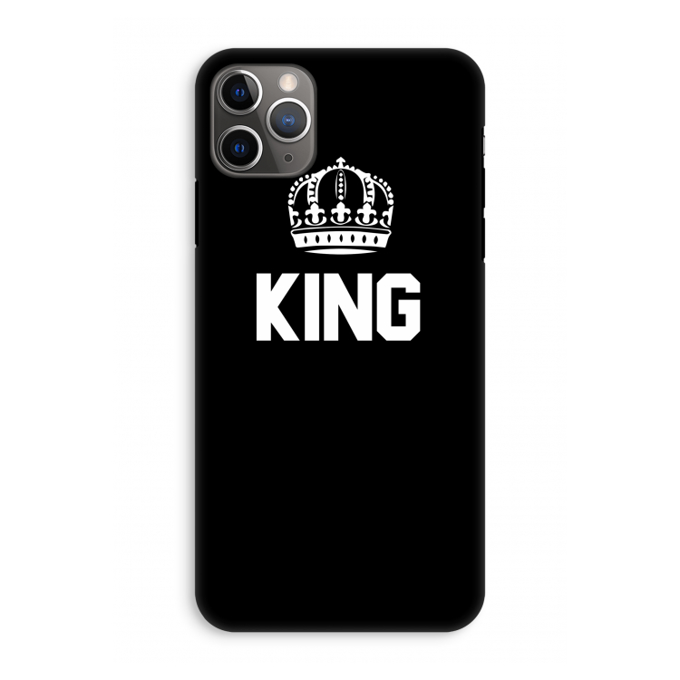 King zwart: iPhone 11 Pro Max Tough Case