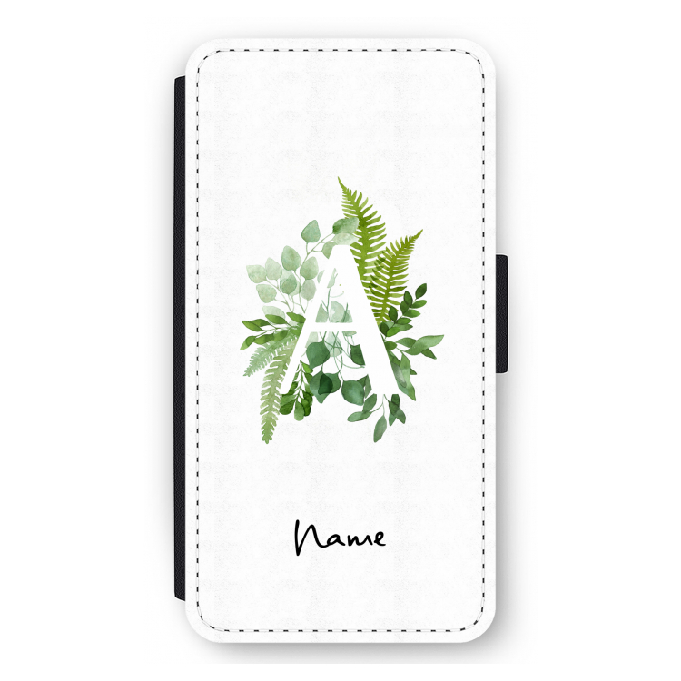 Green Brush: iPhone 11 Pro Max Flip Hoesje