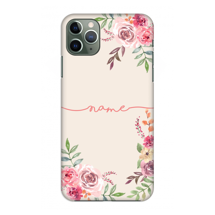 Rozen: Volledig geprint iPhone 11 Pro Max Hoesje