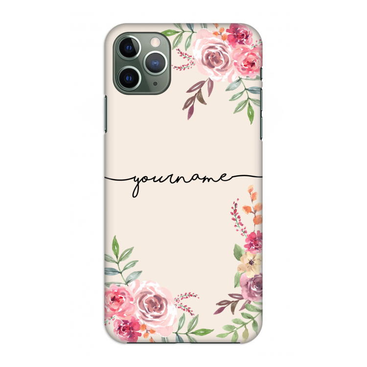 Rozen: Volledig geprint iPhone 11 Pro Max Hoesje