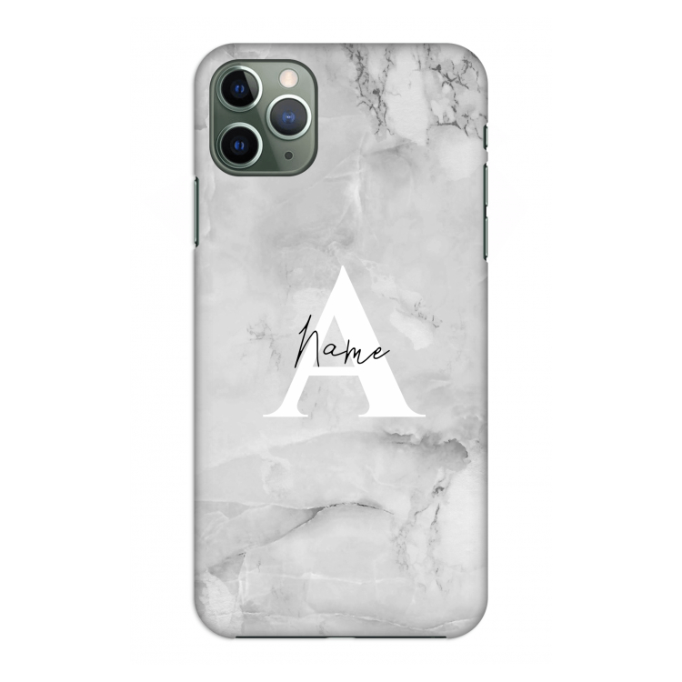 Ivory Marble: Volledig geprint iPhone 11 Pro Max Hoesje