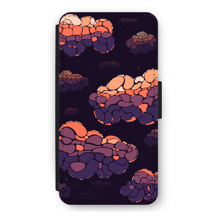 Patroon Wolken: iPhone 11 Pro Max Flip Hoesje