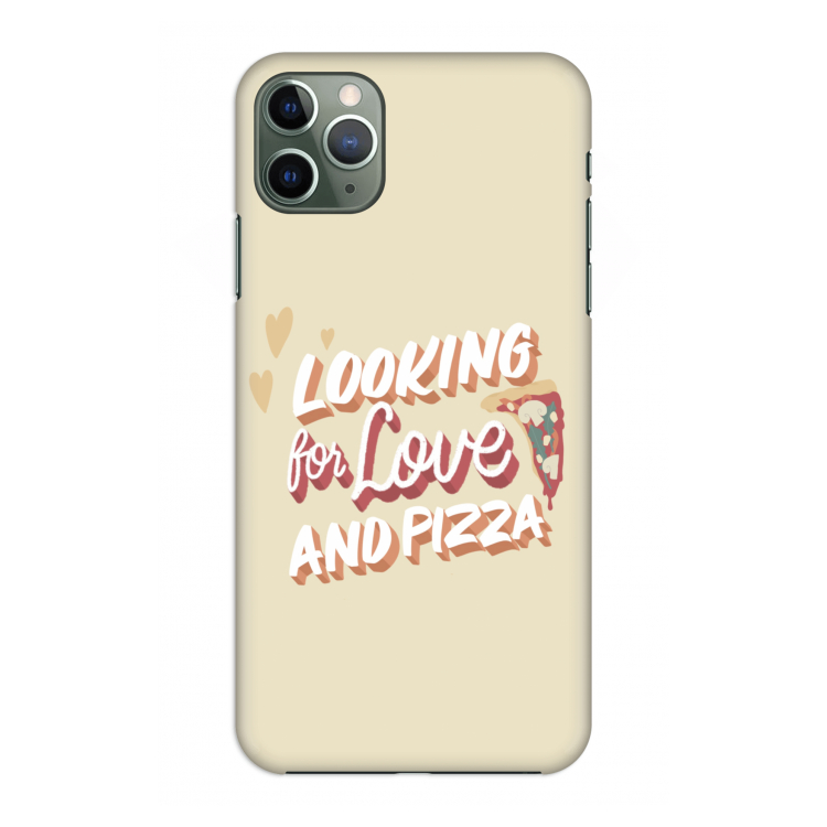 Pizza is the answer: Volledig geprint iPhone 11 Pro Max Hoesje