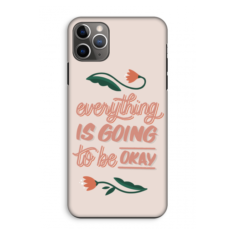Optimistic flower girl: iPhone 11 Pro Max Tough Case