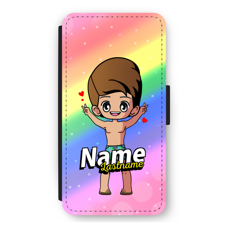 Chibi Maker man: iPhone 11 Pro Max Flip Hoesje