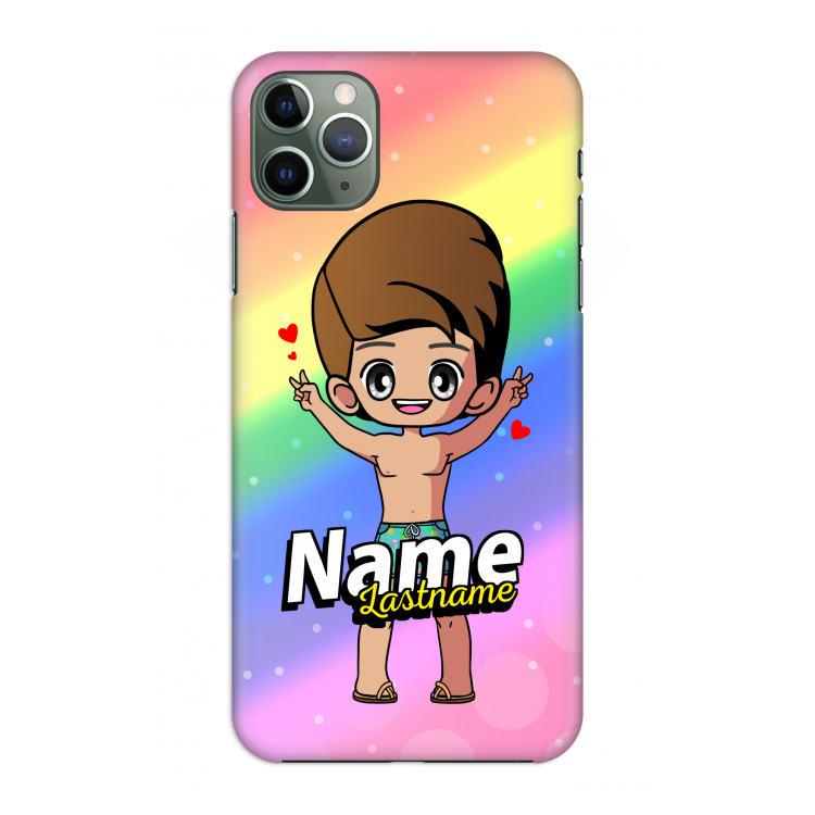 CaseCompany Chibi Maker man: Volledig geprint iPhone 11 Pro Max Hoesje