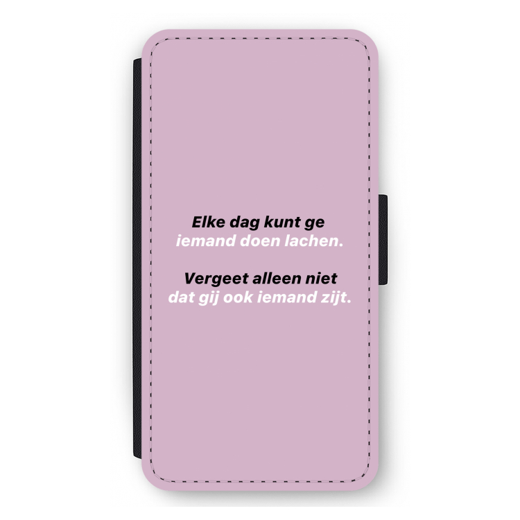 gij zijt ook iemand: iPhone 11 Pro Max Flip Hoesje