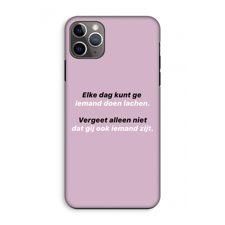gij zijt ook iemand: iPhone 11 Pro Max Tough Case