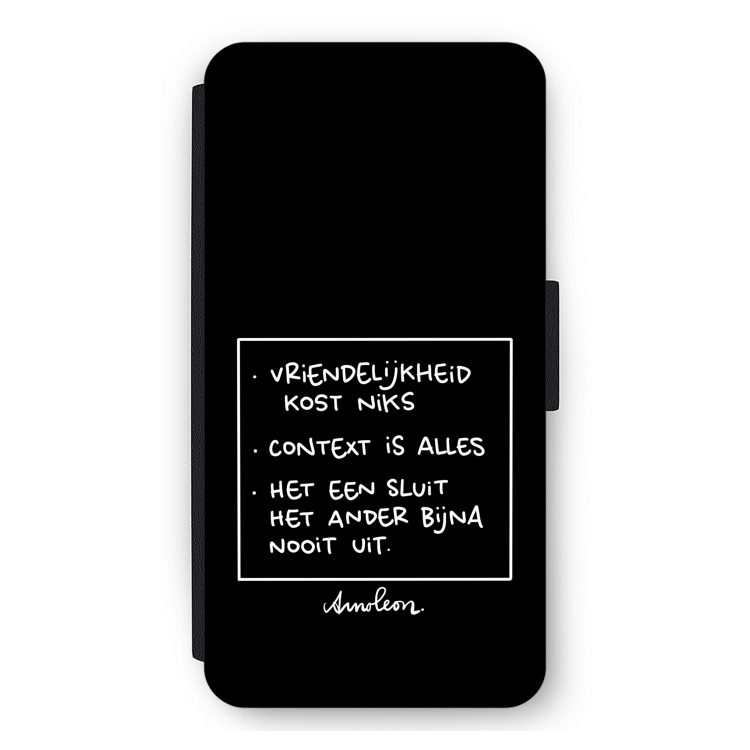 Mijn Motto's: iPhone 11 Pro Max Flip Hoesje