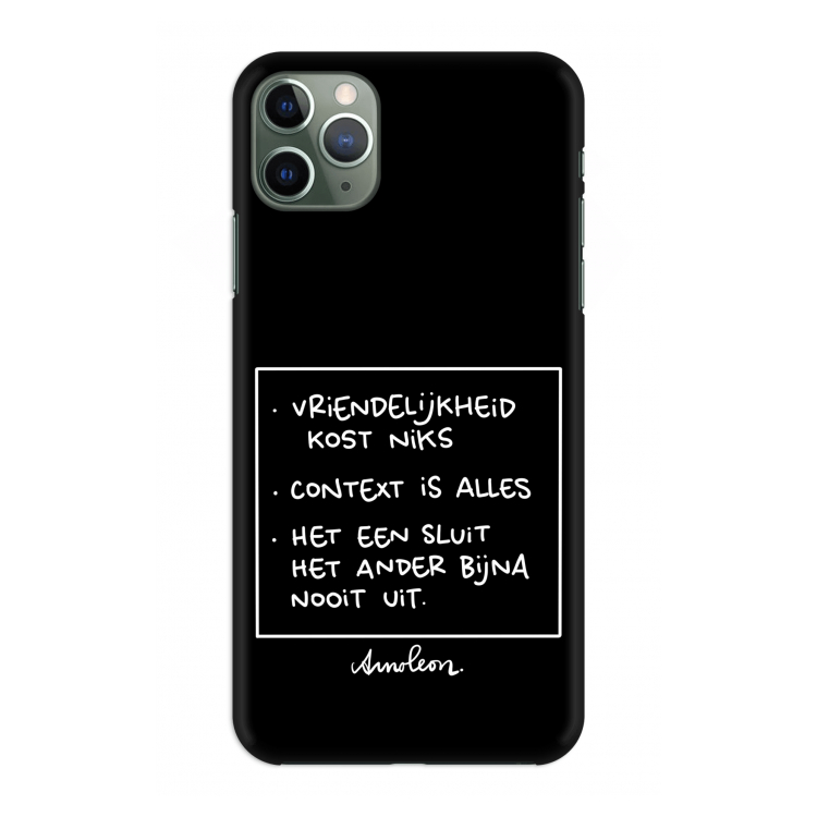 Mijn Motto's: Volledig geprint iPhone 11 Pro Max Hoesje