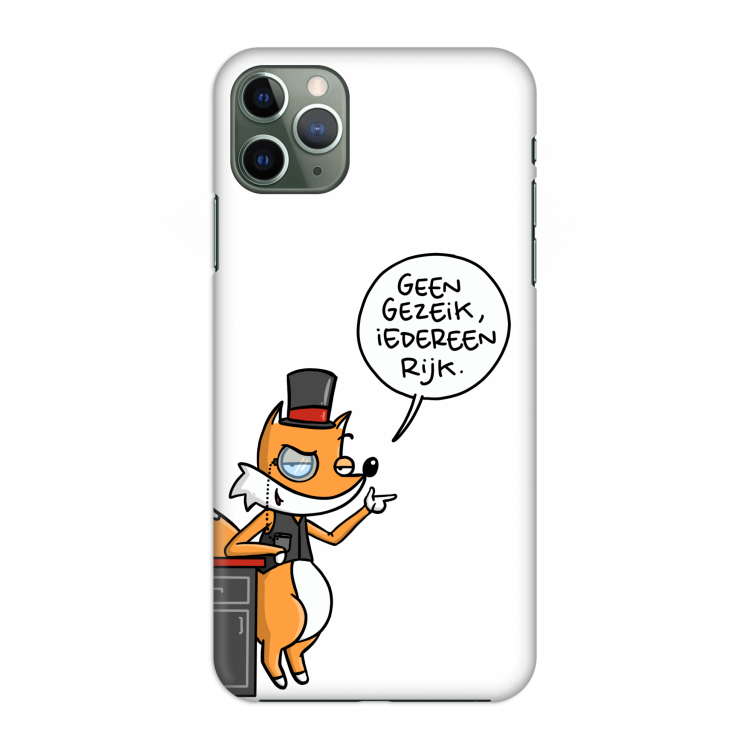 CaseCompany Geen Gezeik: Volledig geprint iPhone 11 Pro Max Hoesje