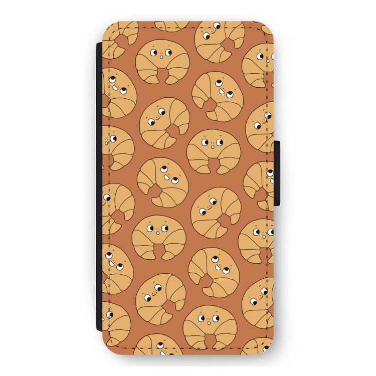 Croissant: iPhone 11 Pro Max Flip Hoesje