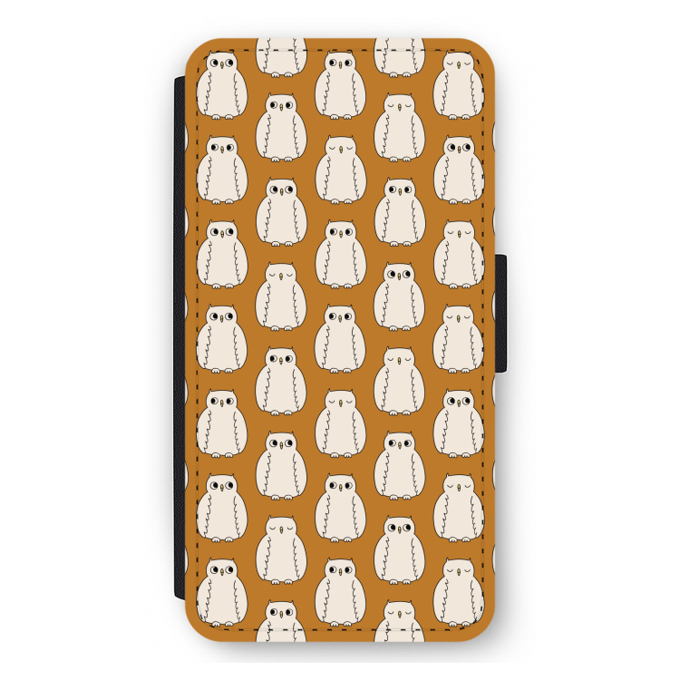 Uilen: iPhone 11 Pro Max Flip Hoesje