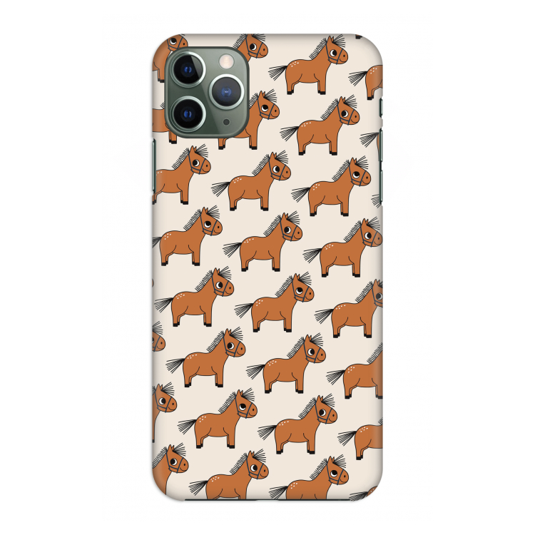 Pony: Volledig geprint iPhone 11 Pro Max Hoesje