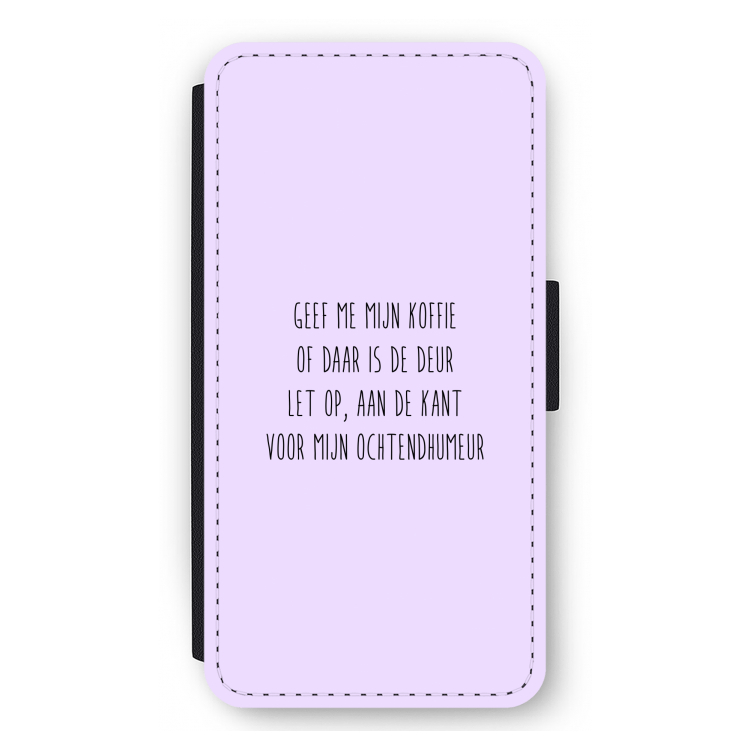 Ochtendhumeur: iPhone 11 Pro Max Flip Hoesje