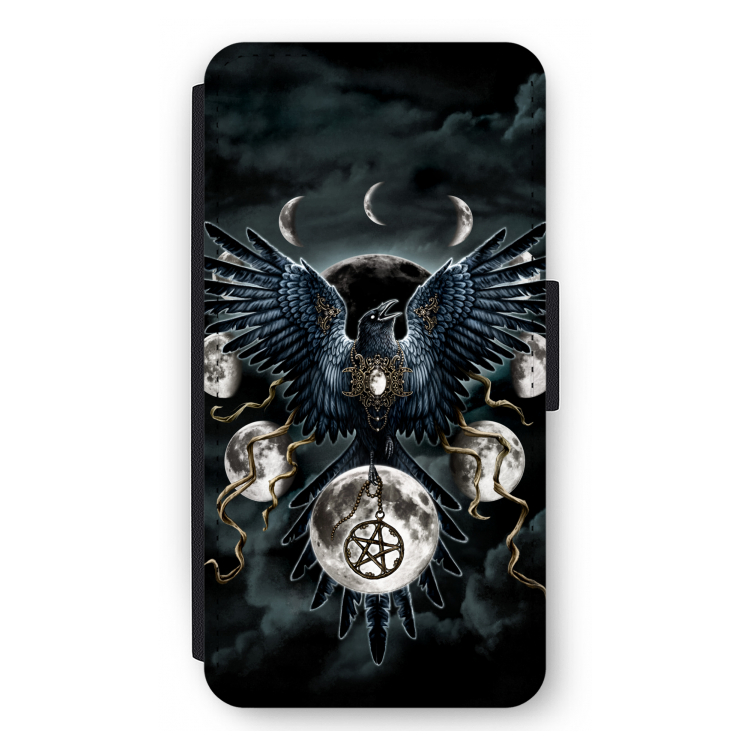 Sinister Wings: iPhone 11 Pro Max Flip Hoesje