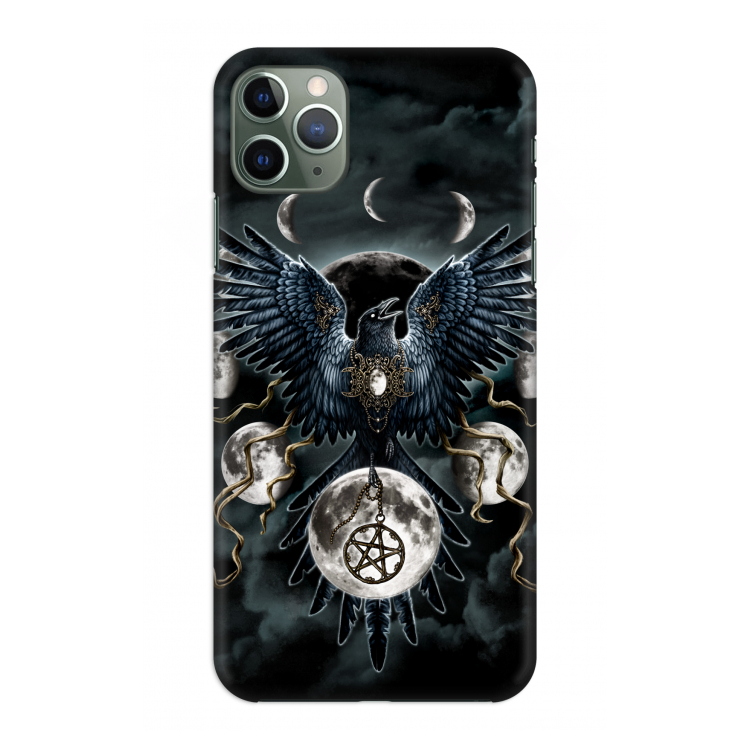 Sinister Wings: Volledig geprint iPhone 11 Pro Max Hoesje