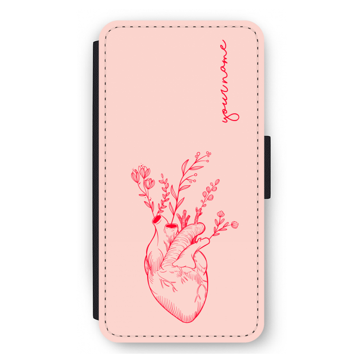 Blooming Heart: iPhone 11 Pro Max Flip Hoesje