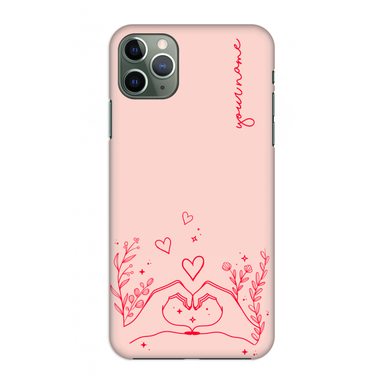 Love is in the air: Volledig geprint iPhone 11 Pro Max Hoesje